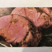 Pork Tenderloin w/Apricot Dipping Sauce